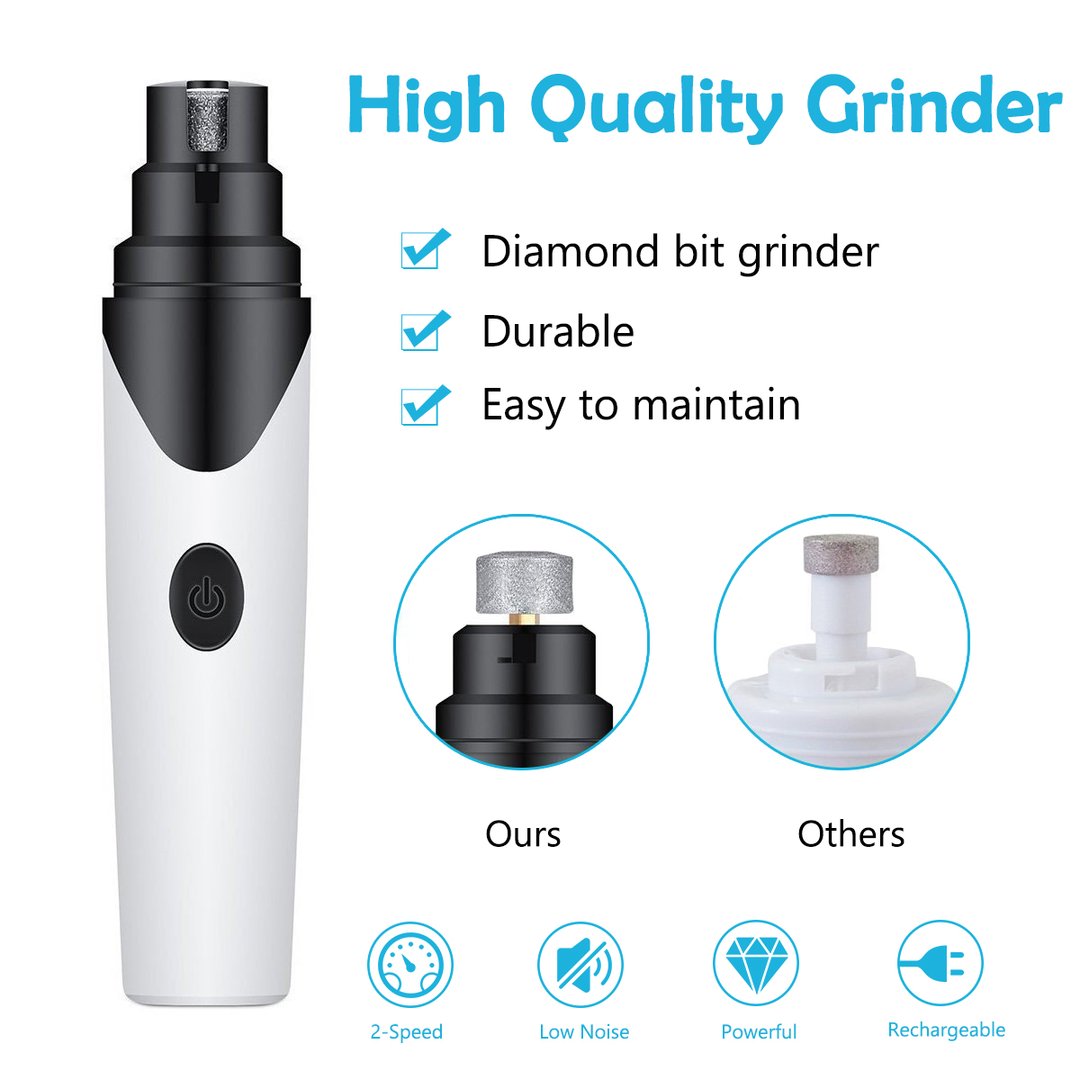 quiet dog nail grinder