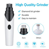 Rechargeable Pet Nail Grinder - silent and powerful