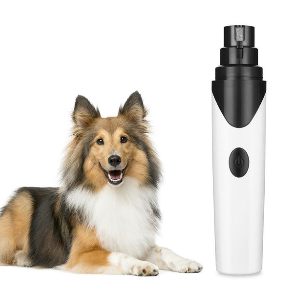 SNMDQZ Dog Nail Grinder Upgraded 2-Speed Rechargeable Dog Nail Trimmers Low  Noise Pet Nail Grinder Quiet Electric File with Two Grind Bits for Large  Medium Small Dogs Cats Grooming Trimming Tool :
